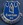 Everton FC lapel badge in enamel & silver plate